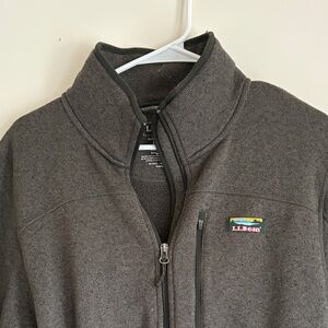 L.L. Bean Men's Dark Green Fleece